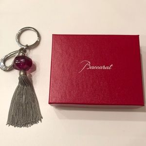 Baccarat Crystal Keychain